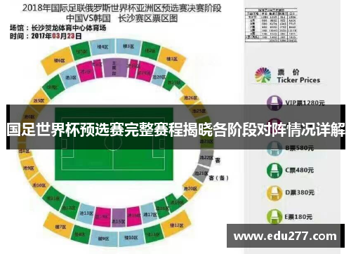 国足世界杯预选赛完整赛程揭晓各阶段对阵情况详解
